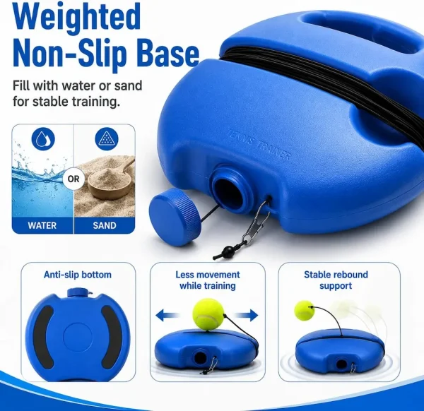 04-weighted-water-sand-base Tethovia Solo Tennis Trainer