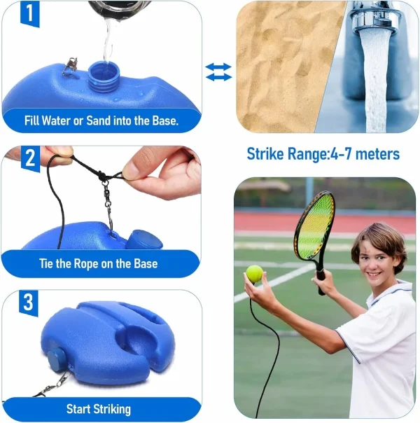 11 Tethovia Solo Tennis Trainer
