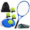 Tethovia Complete Kit Adult Blue Tethovia complete tennis trainer kit with adult blue racket and racket bag